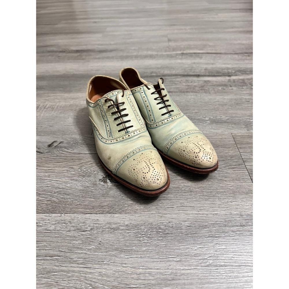 Excellent condition John Fluevog GATEWAY BRANDENBURG CLASSIC CAPPED TOE BROGUE S